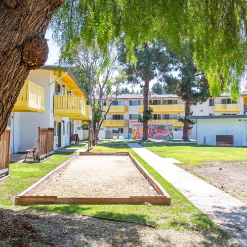 The essence of exceptional living a path leading to a building